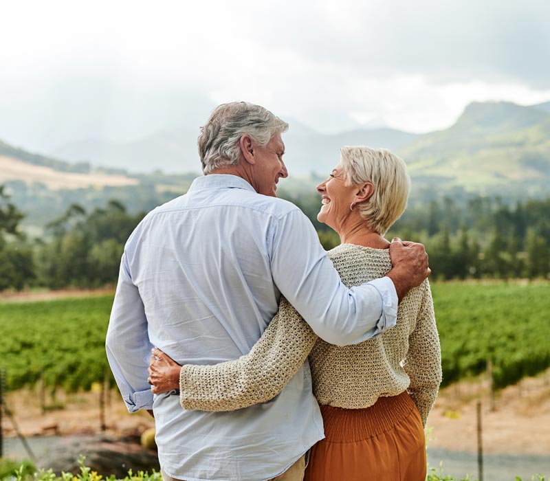 Elder law attorney discussing legal planning with a senior couple